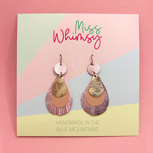 Peacock Dangles - Ballerina
